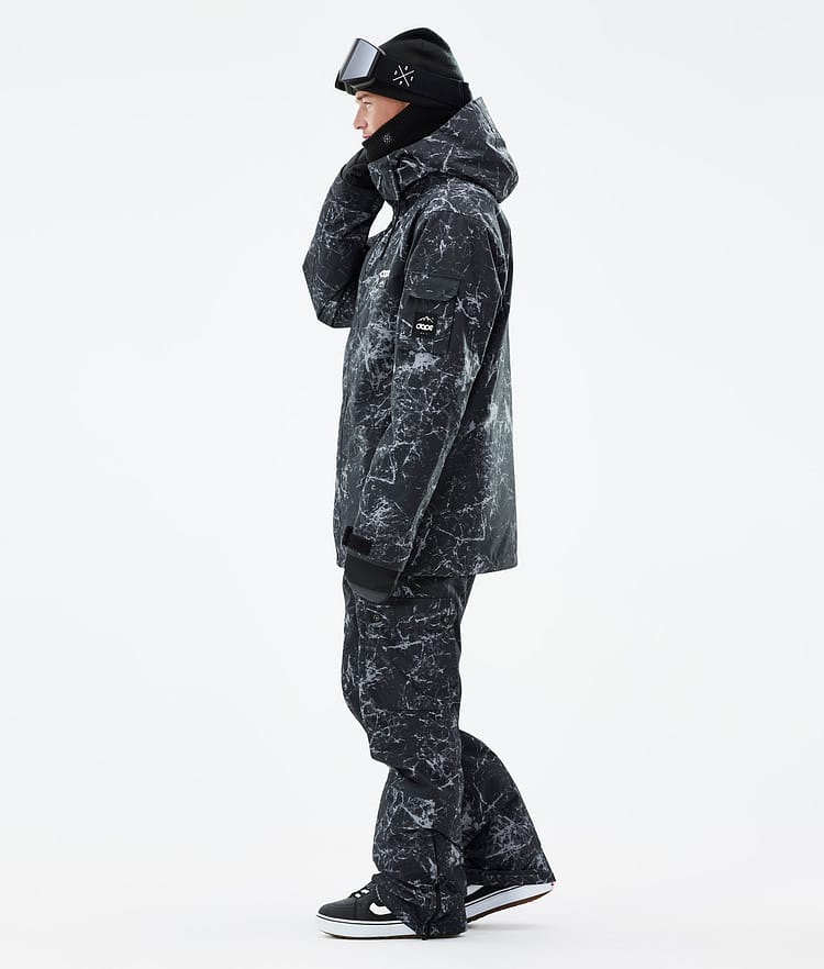 Adept Snowboardjakke Herre Rock Black