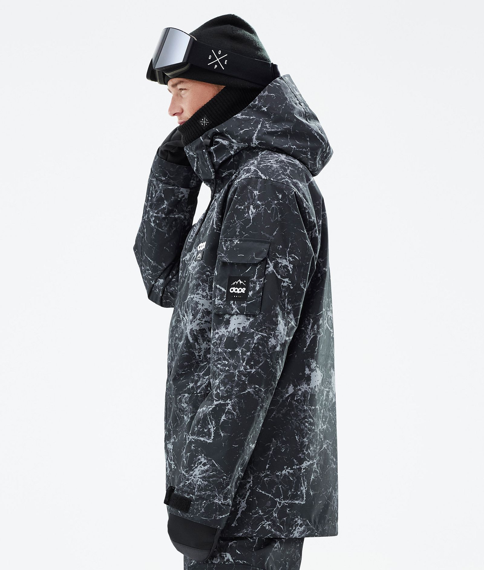 Adept Snowboardjacke Herren Rock Black, Bild 6 von 10