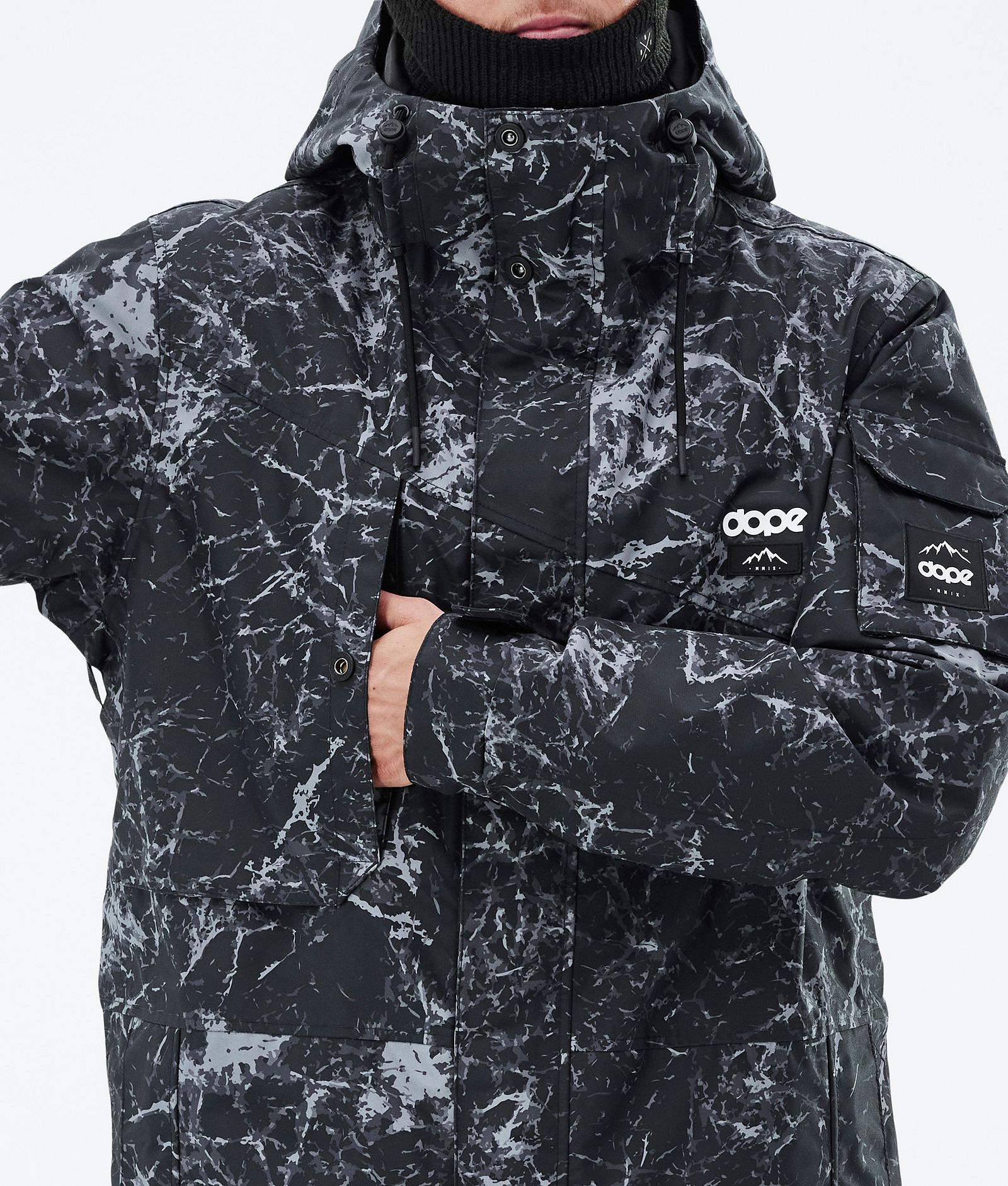 Adept Skidjacka Herr Rock Black, Bild 9 av 10