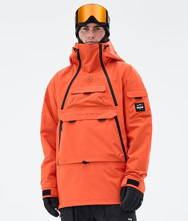 Akin Snowboardjakke Herre Orange