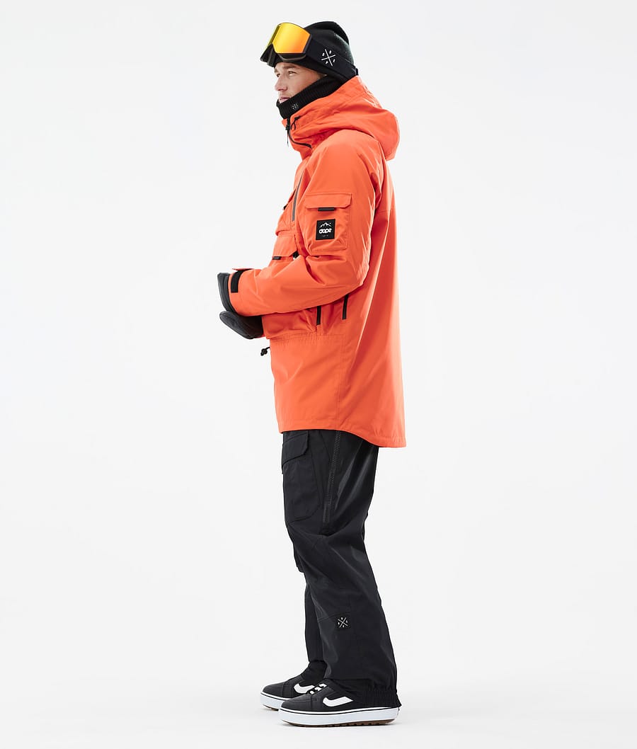Akin Veste Snowboard Homme Orange