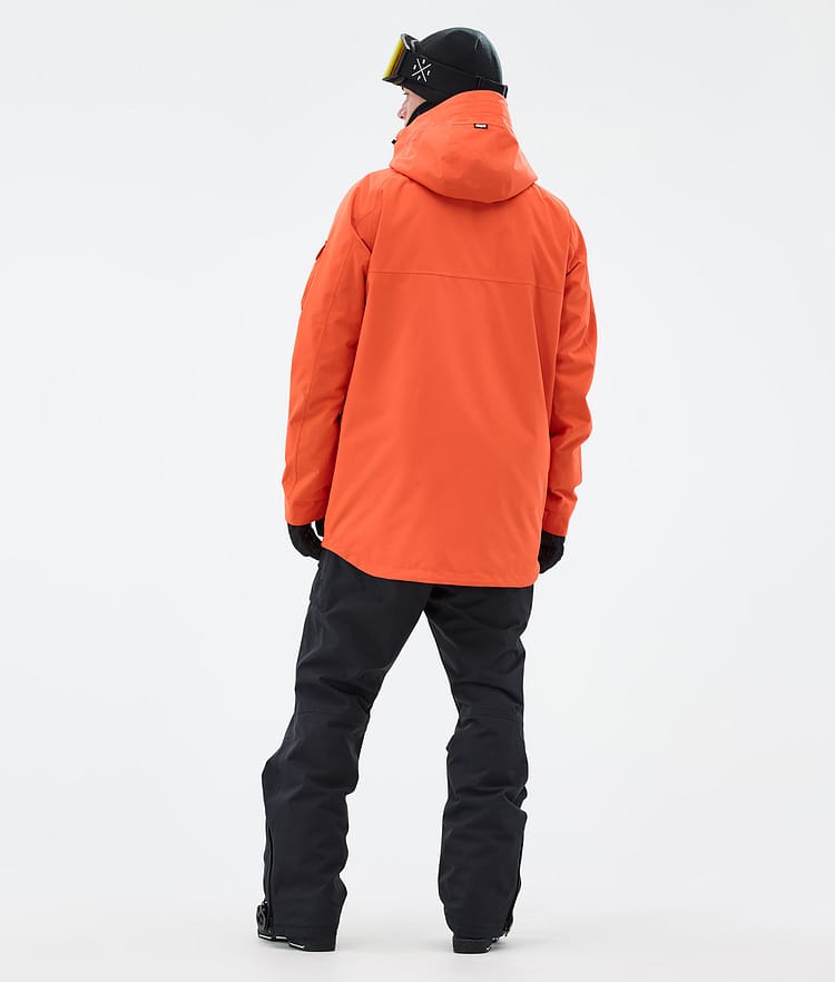 Akin Ski Jacket Men Orange, Image 5 of 10