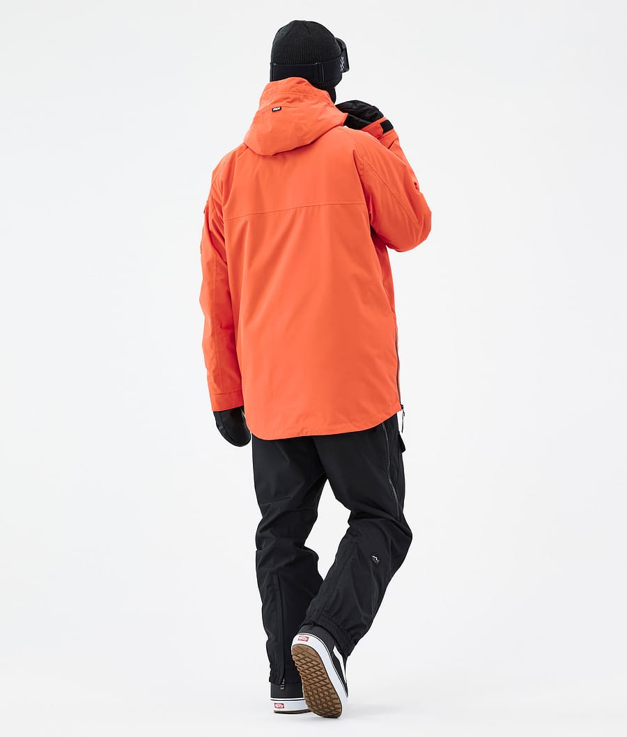 Akin Snowboard Jacket Men Orange