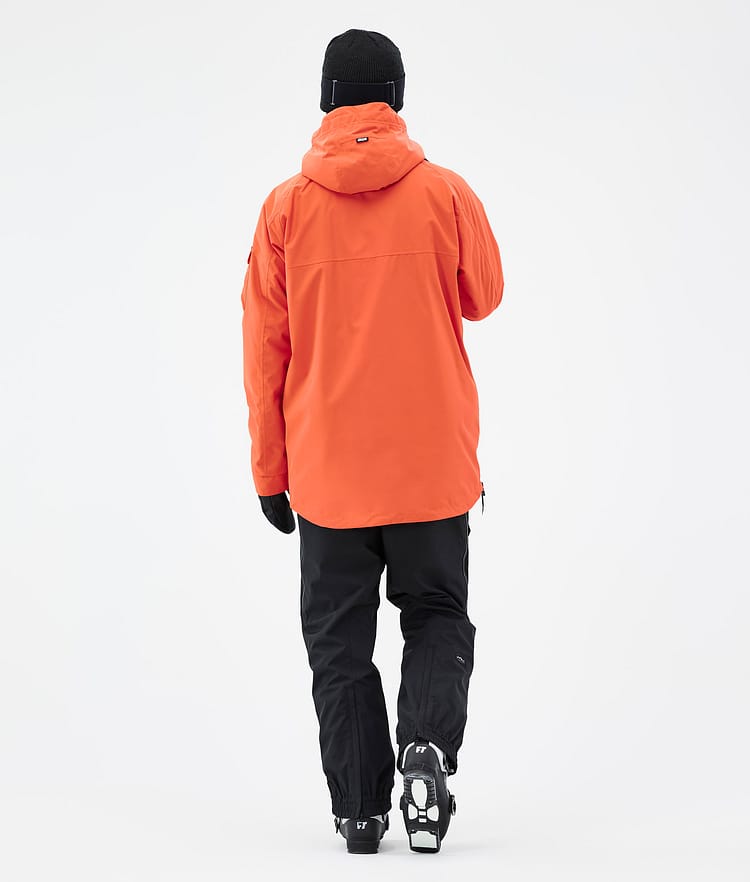 Akin Ski Jacket Men Orange, Image 5 of 8