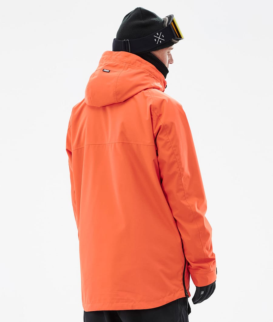 Akin Snowboard Jacket Men Orange