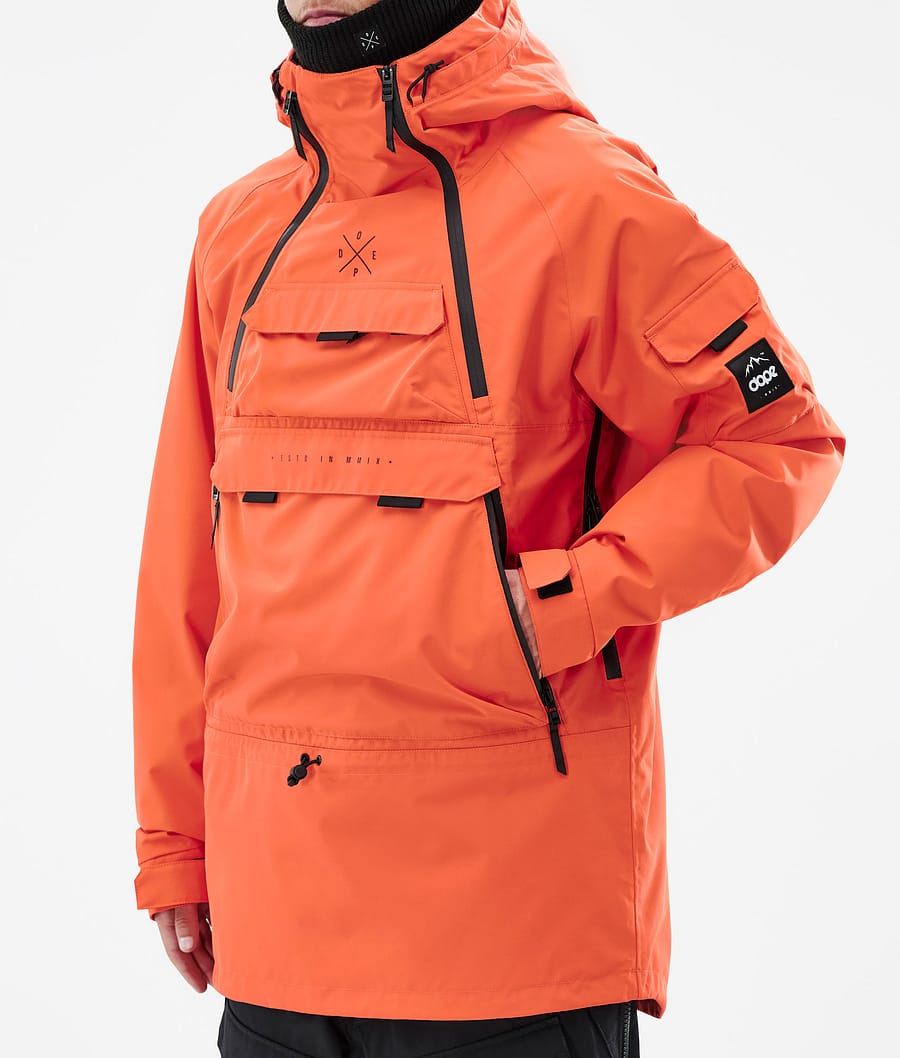 Akin Veste Snowboard Homme Orange