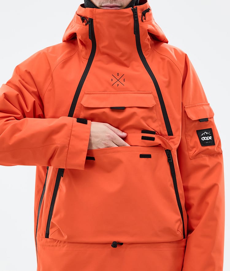 Akin Chaqueta Snowboard Hombre Orange Renewed, Imagen 9 de 10