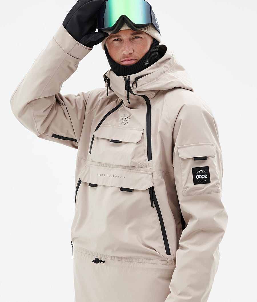 Akin Snowboard Jacket Men Sand