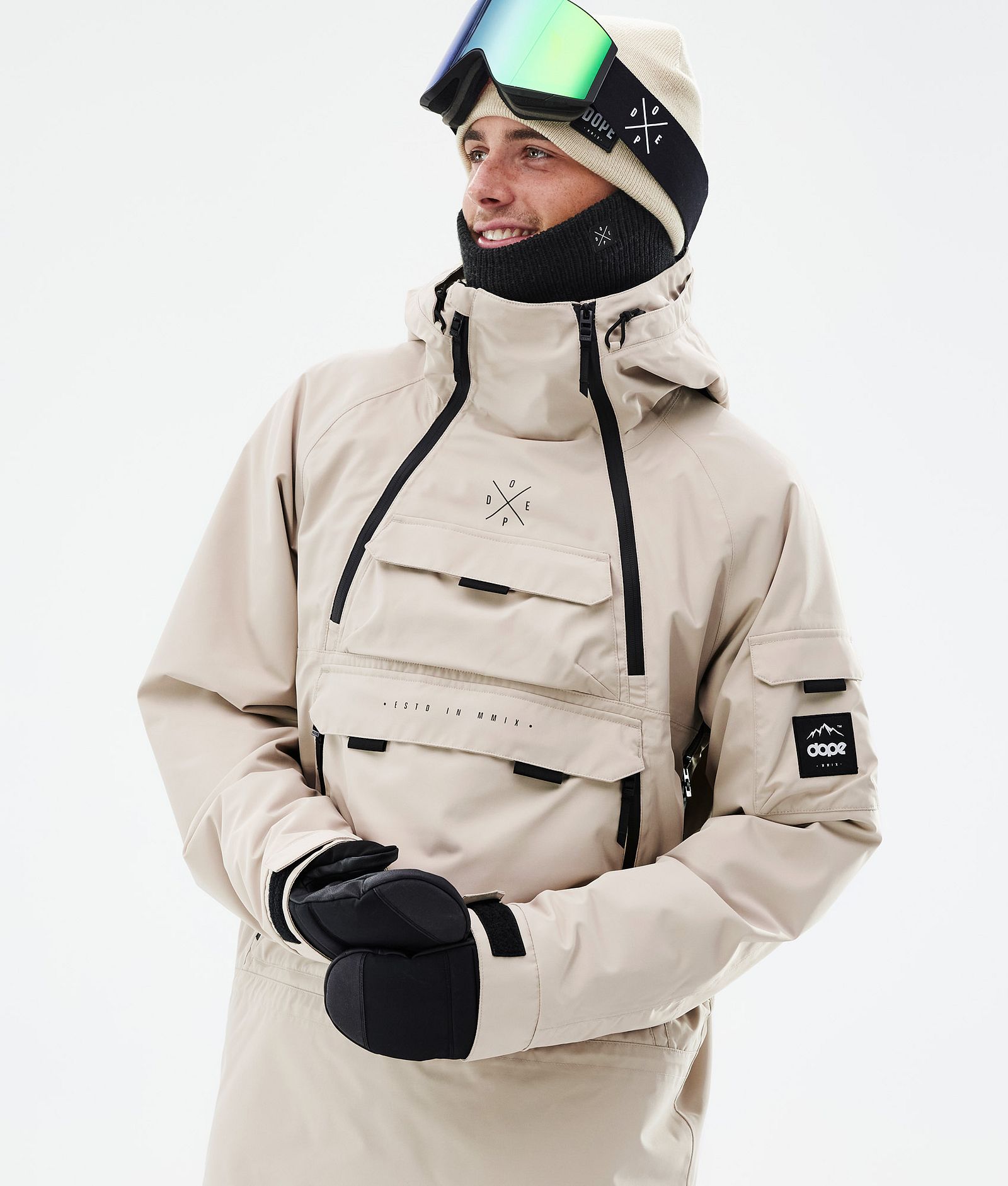Akin Snowboard Jacket Men Sand, Image 2 of 9