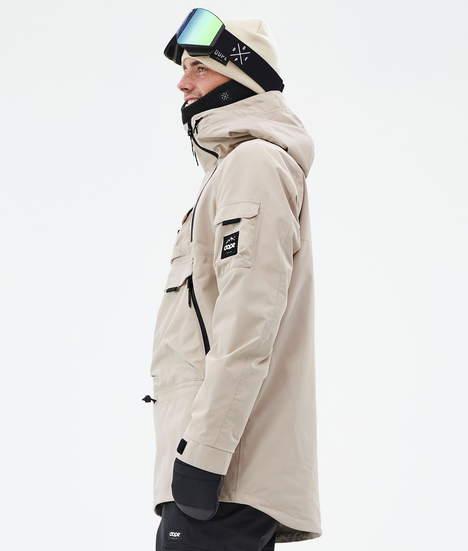 Akin Snowboard Jacket Men Sand, Image 6 of 9