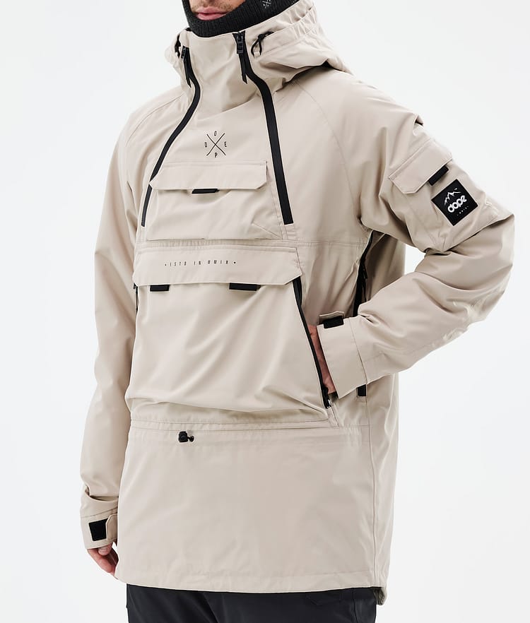 Akin Snowboard Jacket Men Sand, Image 8 of 9