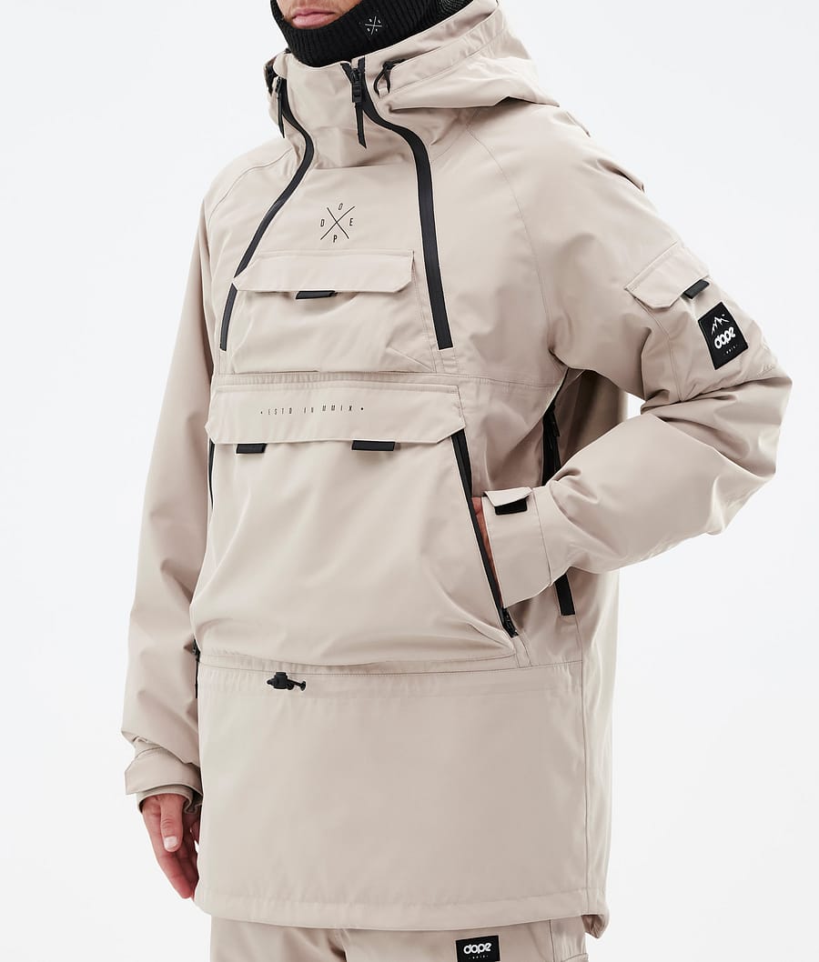 Akin Snowboard Jacket Men Sand