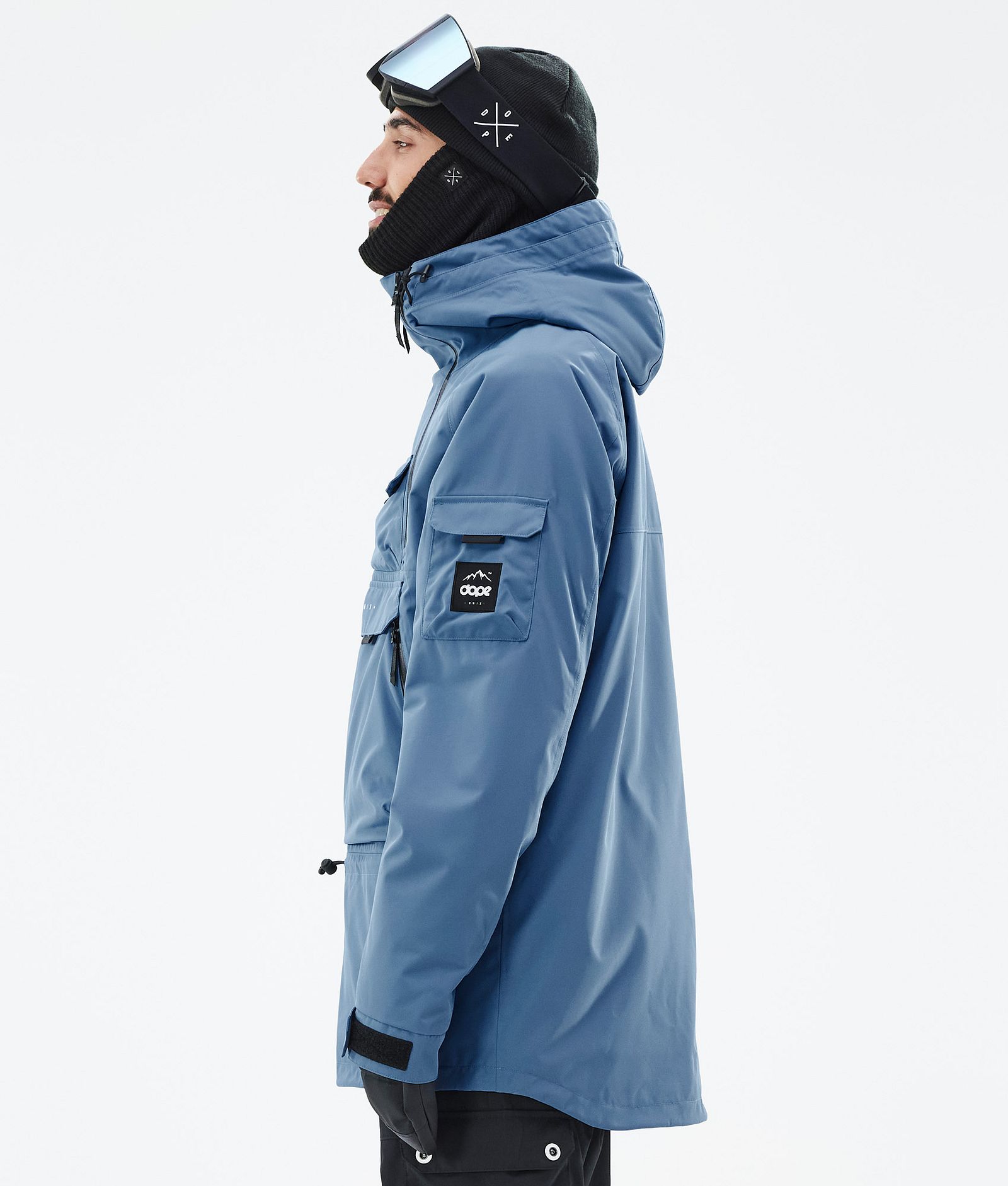 Akin Snowboard Jacket Men Blue Steel, Image 6 of 9