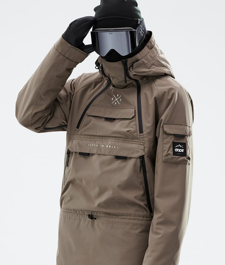 Akin Ski Jacket Men Walnut, Image 2 of 9