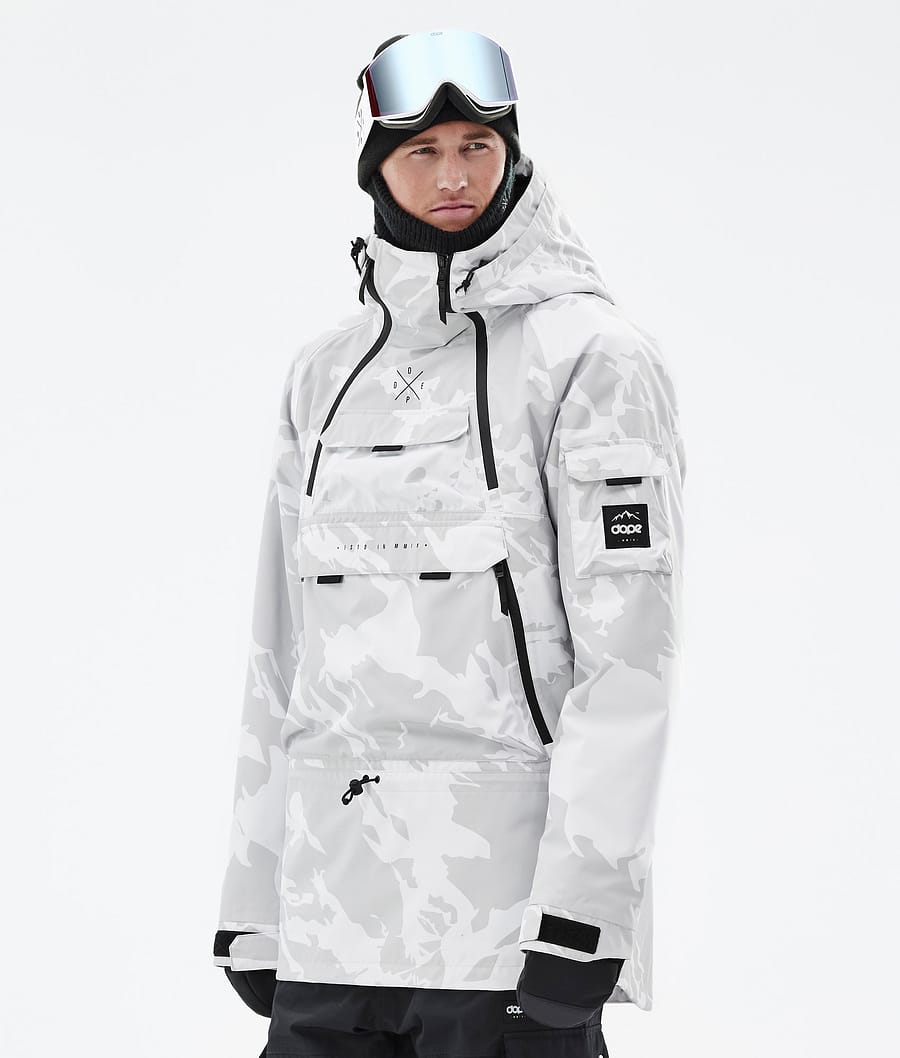 Akin Bunda na Snowboard Pánské Grey Camo