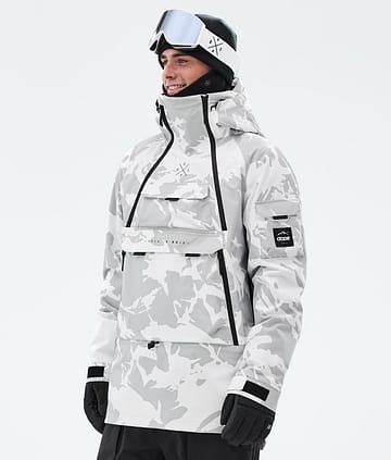 Akin Ski Jacket Men Grey Camo