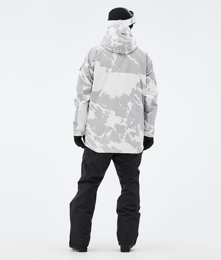 Akin Ski Jacket Men Grey Camo, Image 5 of 10
