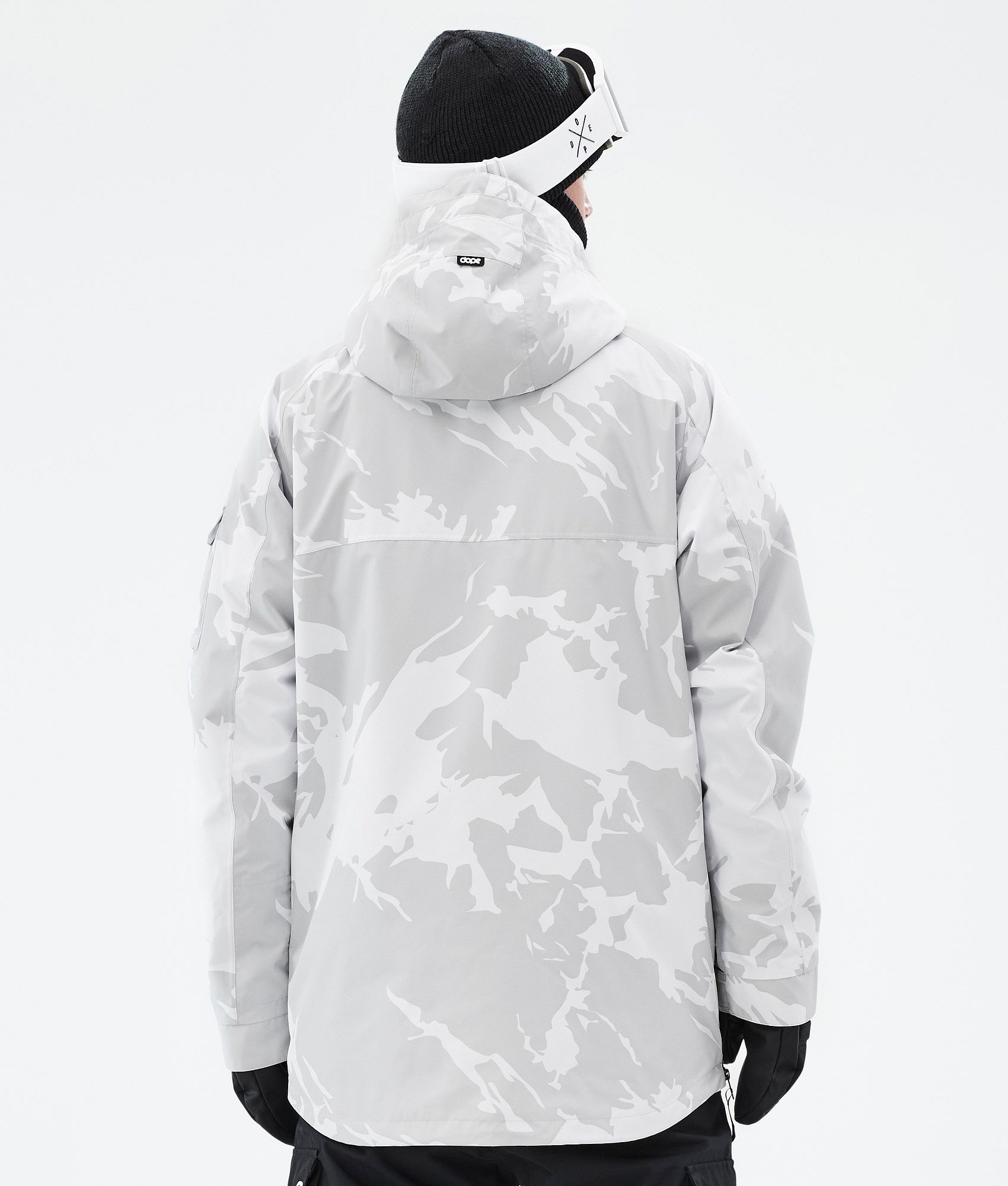 White camo snowboard jacket outlet