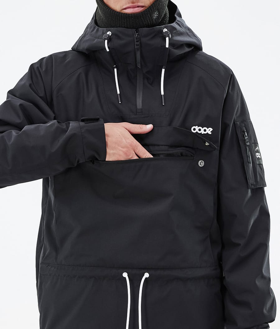 Dope Annok Men's Snowboard Jacket Black