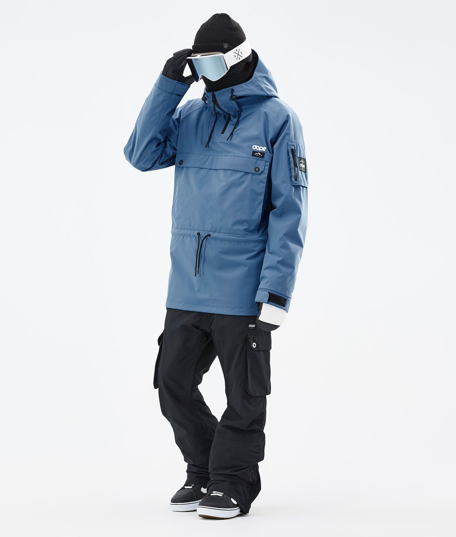 Annok Snowboard Jacket Men Blue Steel