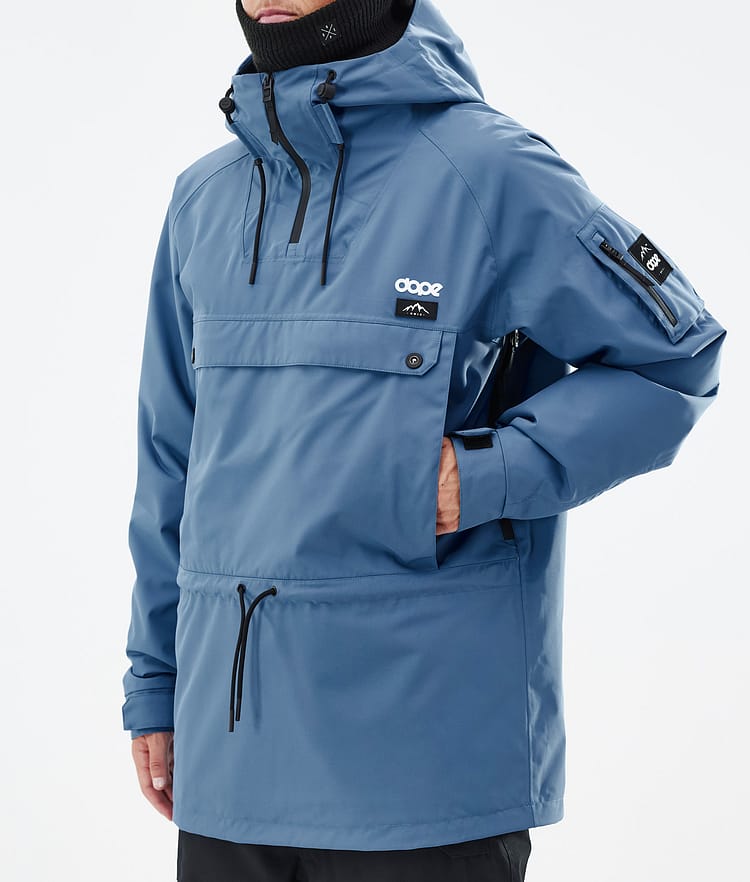 Annok Snowboard Jacket Men Blue Steel, Image 8 of 9