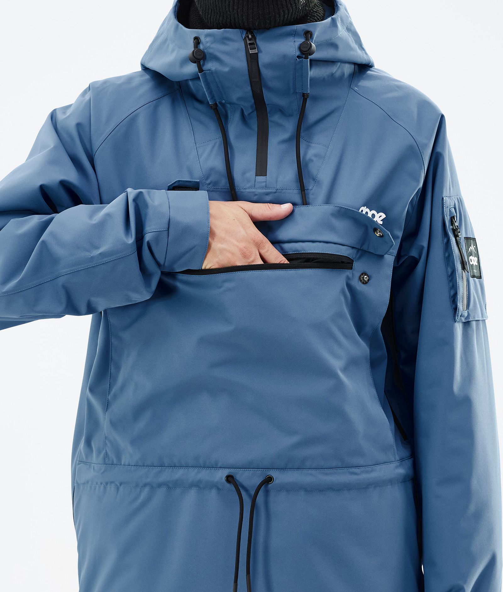 Annok Snowboard Jacket Men Blue Steel, Image 9 of 9