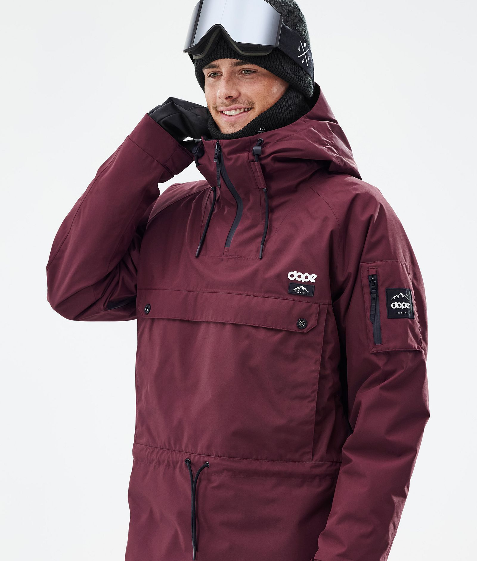 Annok Giacca Snowboard Uomo Don Burgundy, Immagine 2 di 9