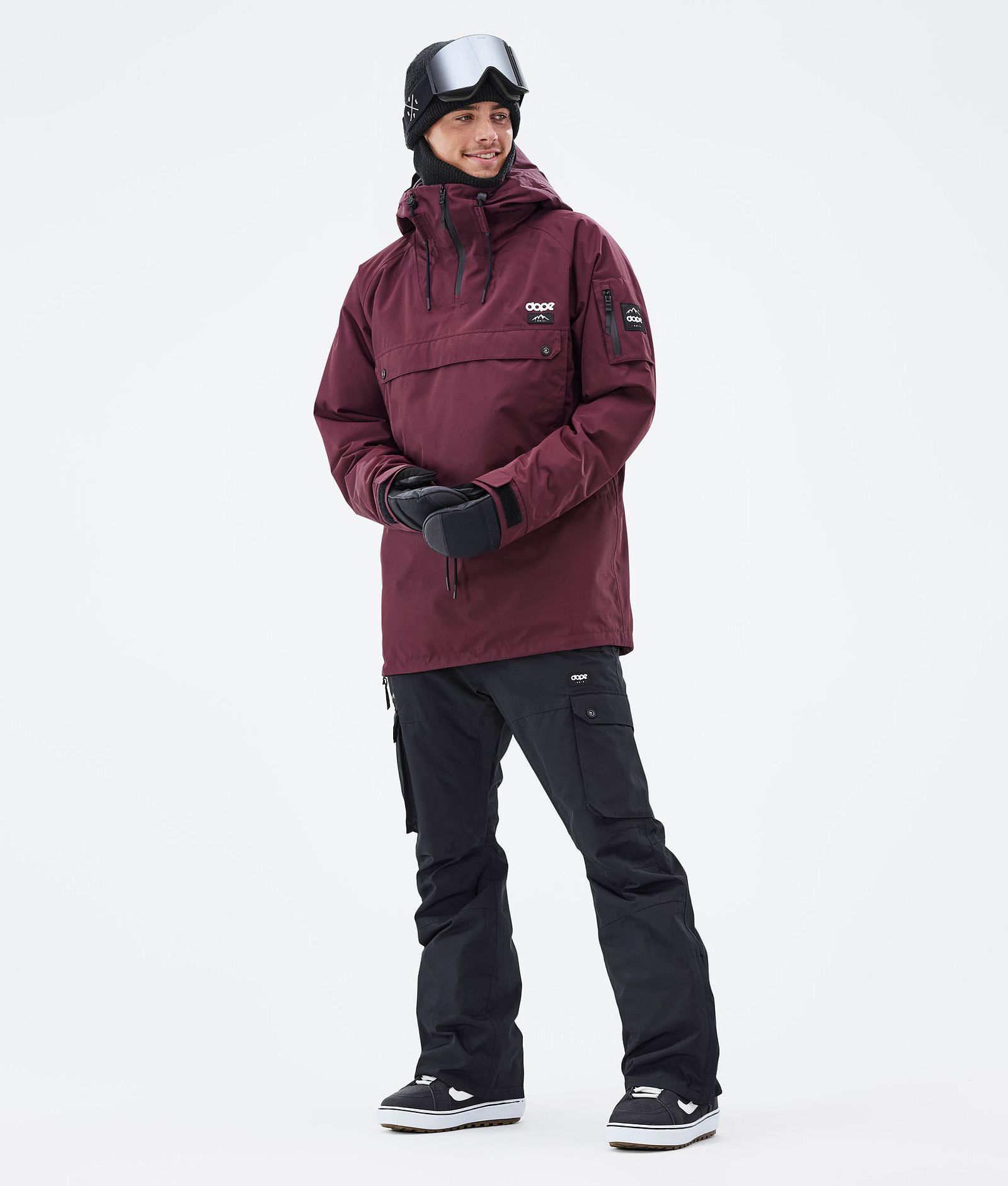 Annok Giacca Snowboard Uomo Don Burgundy, Immagine 3 di 9