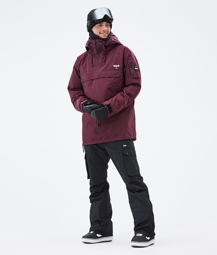 Annok Kurtka Snowboardowa Mężczyźni Don Burgundy