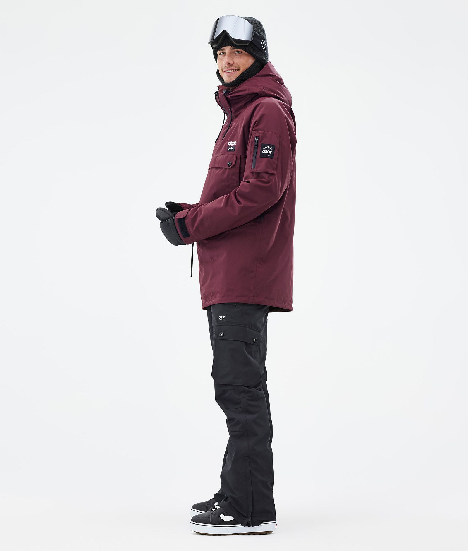 Annok Snowboard Jacket Men Don Burgundy, Image 4 of 9