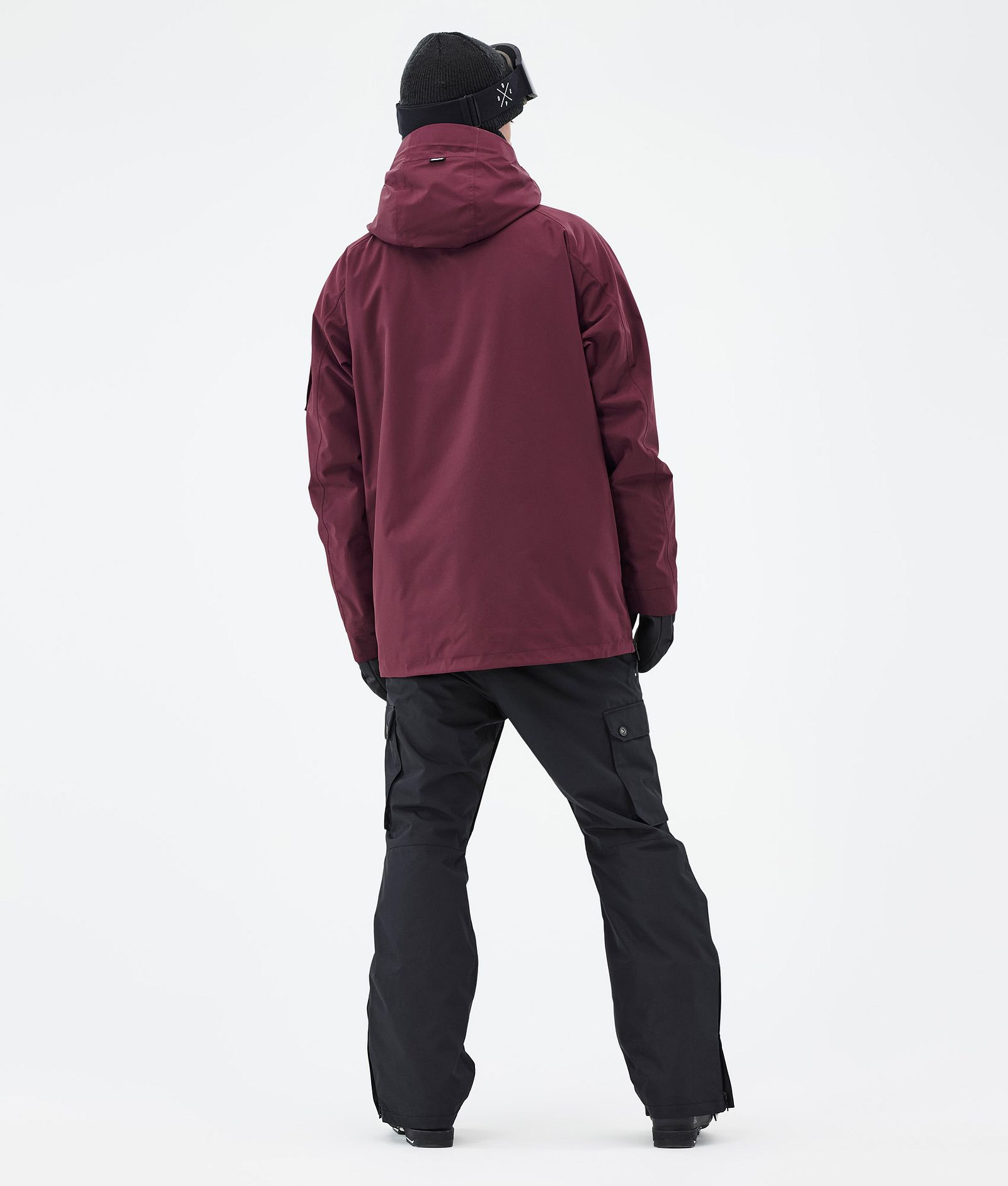 Annok Veste de Ski Homme Don Burgundy, Image 5 sur 9