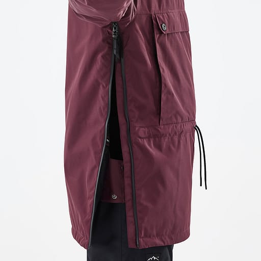 Side Zipper with Inner Placket Main Product Details Image,