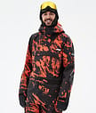 Annok Snowboard Jacket Men Paint Orange