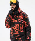 Annok Snowboardjacke Herren Paint Orange, Bild 2 von 9