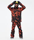 Annok Snowboardjacke Herren Paint Orange, Bild 3 von 9