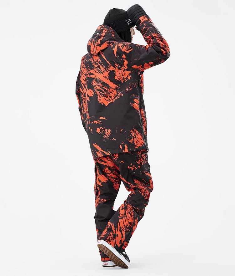 Annok Veste Snowboard Homme Paint Orange, Image 5 sur 9