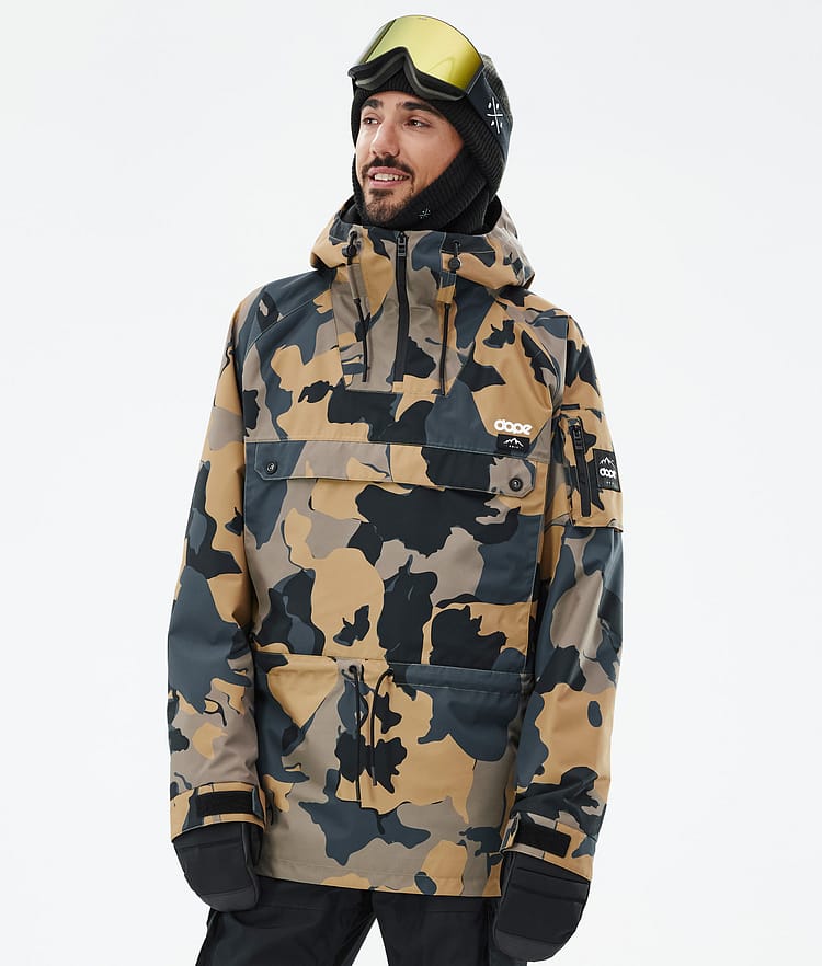 Annok Snowboardjacke Herren Walnut Camo Renewed, Bild 1 von 9