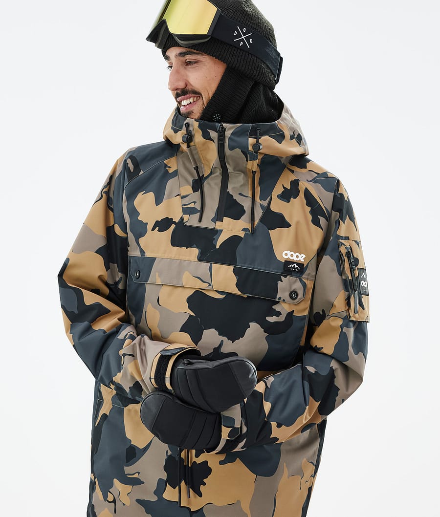 Dope Annok Snowboard Jacket Men Walnut Camo | Dopesnow CA