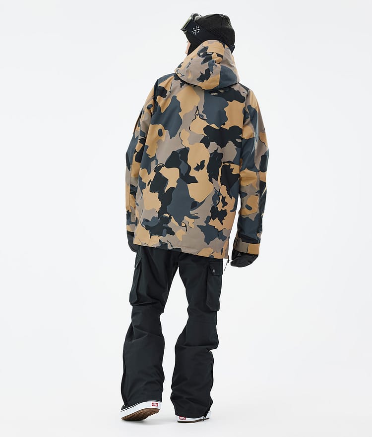 Annok Snowboard Jacket Men Walnut Camo Renewed, Image 5 of 9