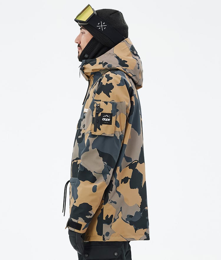 Annok Ski Jacket Men Walnut Camo, Image 6 of 9