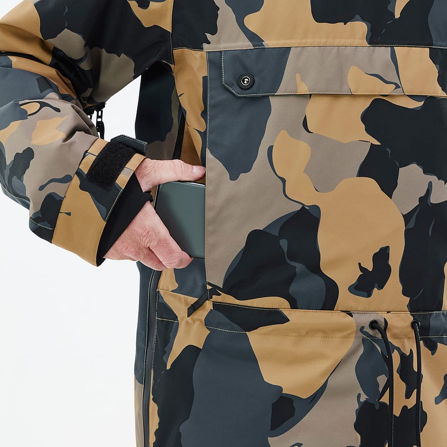 Dope Annok Snowboard Jacket Men Walnut Camo | Dopesnow CA