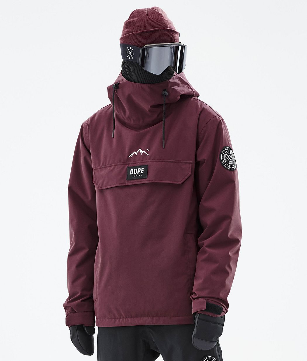Blizzard Snowboard Jacket Men Burgundy