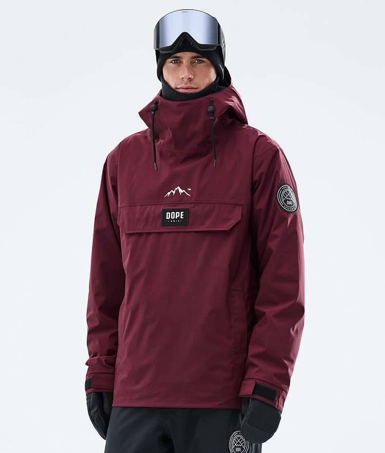 Blizzard Kurtka Snowboardowa Mężczyźni Burgundy Renewed, Zdjęcie 1 z 9