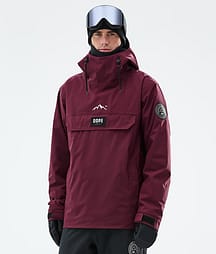 Dope Blizzard Ski Jacket Men Burgundy