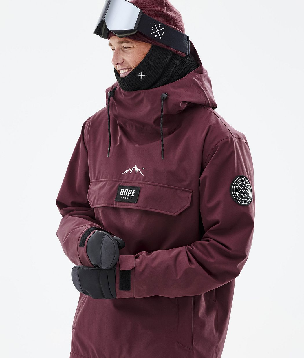 Blizzard Snowboard Jacket Men Burgundy