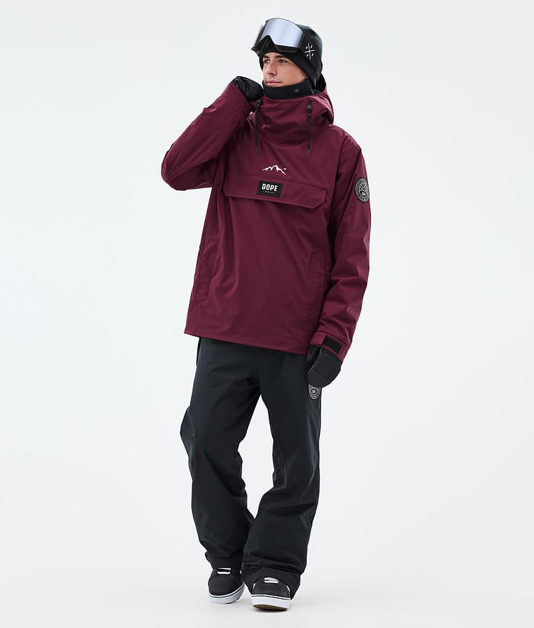 Blizzard Kurtka Snowboardowa Mężczyźni Burgundy Renewed, Zdjęcie 3 z 9