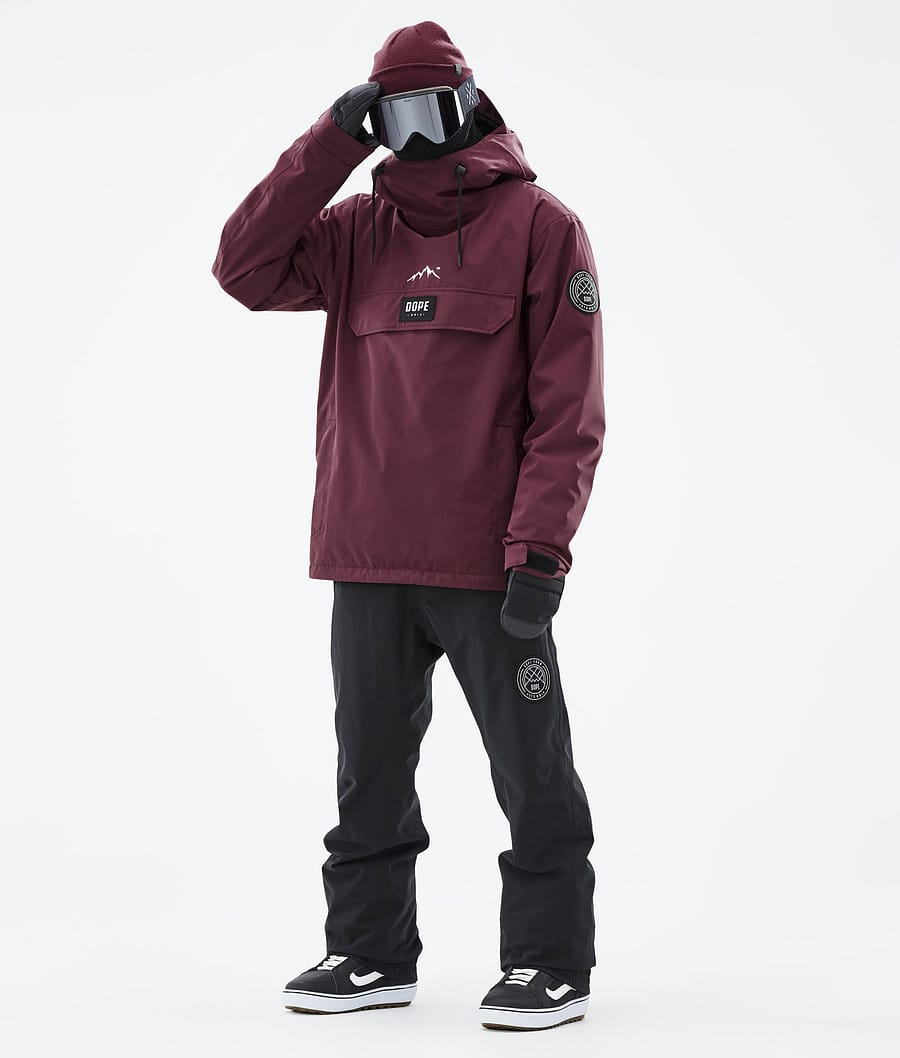 Blizzard Snowboard Jacket Men Burgundy