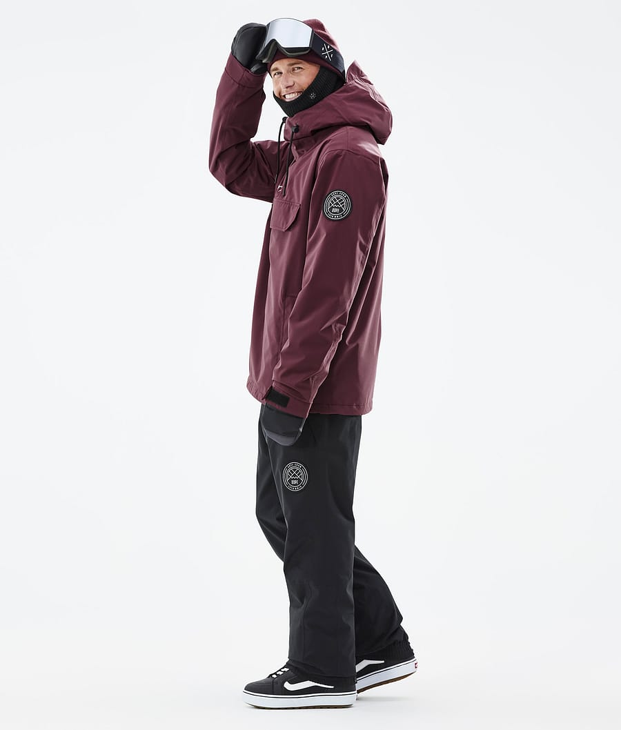 Blizzard Snowboard Jacket Men Burgundy