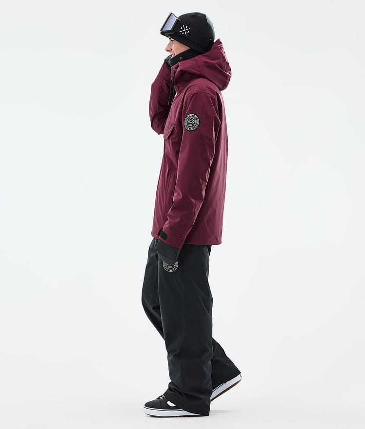 Blizzard Kurtka Snowboardowa Mężczyźni Burgundy Renewed, Zdjęcie 4 z 9