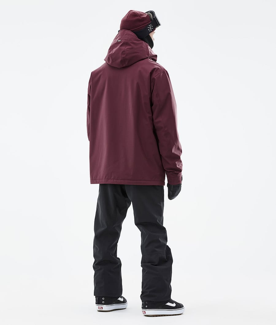 Blizzard Snowboard Jacket Men Burgundy